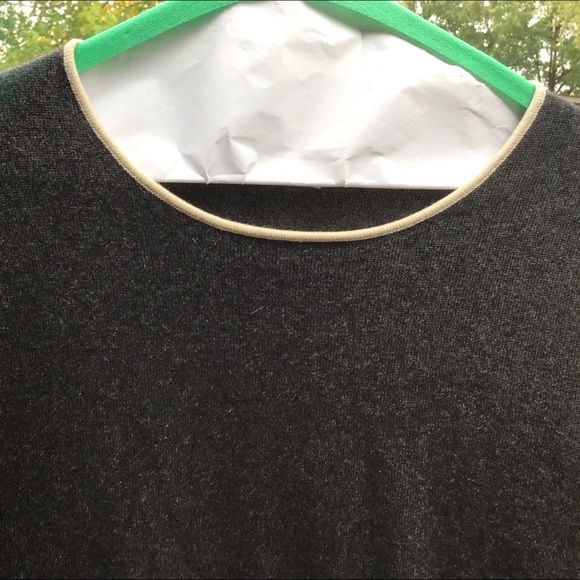 RARE CHANEL Charcoal Gray Sweater Cashmere/Silk BN - Picture 16 of 16